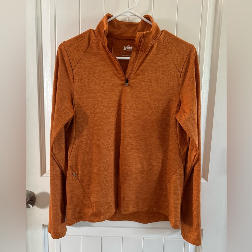 REI half zip-up
